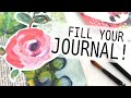 Ideas For Your Art Journal: Collage And Doodle Mixed Media Page
