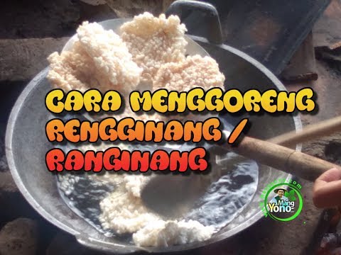 Tips Menggoreng Rengginang Agar Mekar. 
