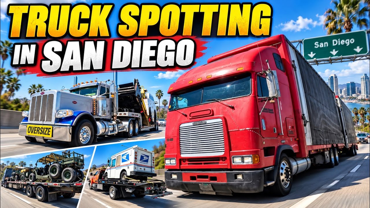 Truck Spotting Vol. 2 (I-15 – San Diego, California)