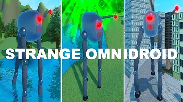 NEW [STRANGE OMNIDROID REWORK]  How to get STRANGE OMNIDROID BADGE MORPH in OMNIDROID MODELS ROBLOX!