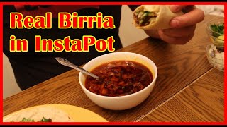 How to Make Real Mexican Beef Birria Recipe in Instapot. #birria #birriatacos Quick Birria In 18 Minutes Instant Pot Express Recipe Birria Street Corn Birria Seasoning