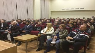 Встреча главы Управы Академического района г.Москвы с жителями 21.03.18