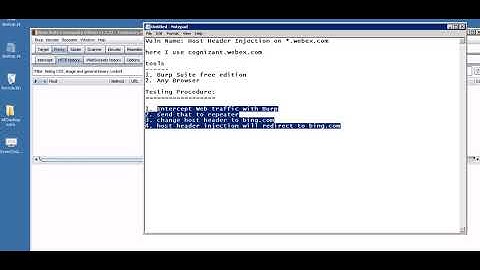 Host Header Injection on *.webex.com