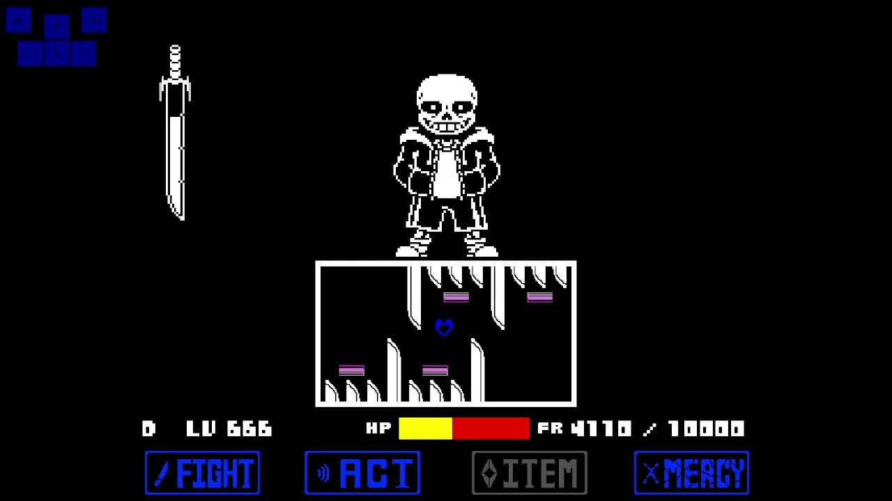 EdgeTale Sans FIGHT - "3 Run COMPLETED, But with English Translation" [Game By ZYDCN]