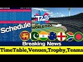 |T20 world cup 2020 schedule| world cup 2020 date world cup 2020 venue all teams - Cricket HD