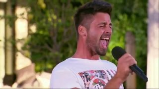 Ben Haenow - With A Little Help From My Friends - The Beatles - The X Factor UK 2014 Judges Houses