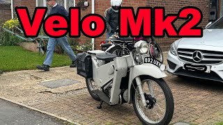 Peters MK2 Velo To The Hoops Pub Steam and Vintage Rally.