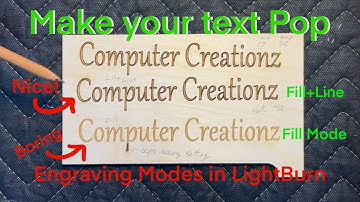 Want better engravings with your laser? Use Fill + Line in LightBurn