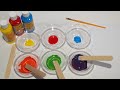 Best learning for toddlers learn colors with paint