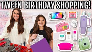 LAST MINUTE Birthday SHOPPING for our TWEEN DAUGHTER! *she
