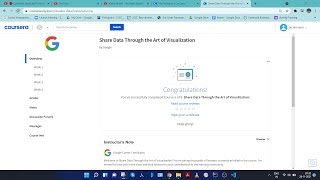 Share Data Through the Art of Visualization || by Google || All Weeks Quiz Solution