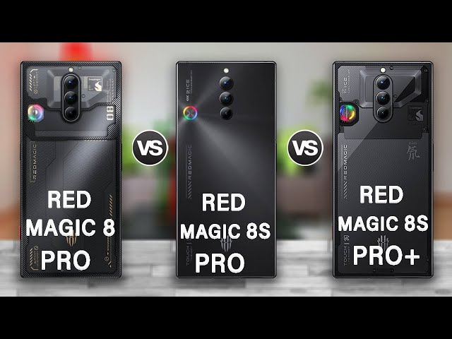 Red Magic 8 Pro Vs Red Magic 8S Pro Vs Red Magic 8S Pro Plus