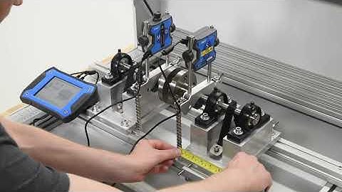 Mechanical Drives Learning System - Laser Alignment of Shaft