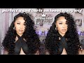 BIG &amp; FLUFFY WAND CURL TUTORIAL | 24 INCH LOOSE DEEP WAVE FRONTAL WIG INSTALL ft. WIGGINS HAIR