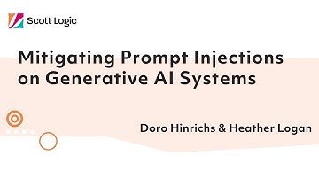 Mitigating prompt injections on Generative AI systems