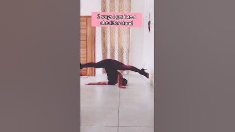 Shoulder stand | Heels floorwork #heels #floorwork #shorts