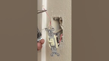 LIGHT SWITCH CHANGE & UPDATE IN 60 seconds!  FULL VIDEO on the channel #shorts #diy  #youtubeshorts