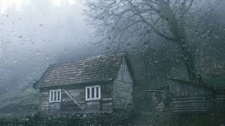 Естественный звук, 99% мгновенно засыпают,   Шум дождя в деревне, Звуки дождя и грома для сна.