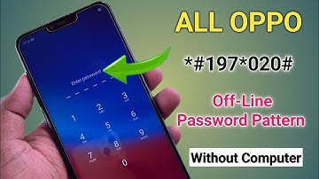 Finally September 2023: All Oppo Reset Password How to fix forgot lockscreen Password Any Oppo Phone