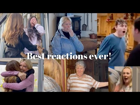 Surprising my family