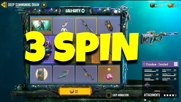 TRYING 3 SPIN ON NEW DEEP SUMMONING DRAW | LEGENDARY HOLGER 26 & BATHYSPHERE | CODM | SEASON 2