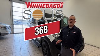 2024 Winnebago Solis Pocket 36B Walkthrough  Rear Bathroom in a Van!