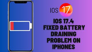 iOS 17.4  iPhone Battery Saving Tips | iOS 17 Battery Saving Tips & Tricks #ios17 #tipsandtricks