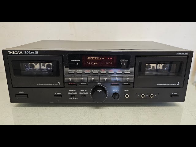 TASCAM 202MKIII DEMO - YouTube