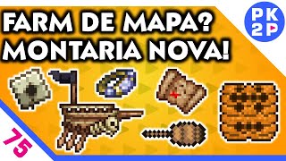 Terraria Master ► Colmeia no Oceano, Mapas Piratas e Montaria do Barco! #75