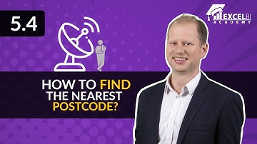 5.4 How to find the nearest postcode? [Reporting on maps in Excel & Power BI | Free Online Course]