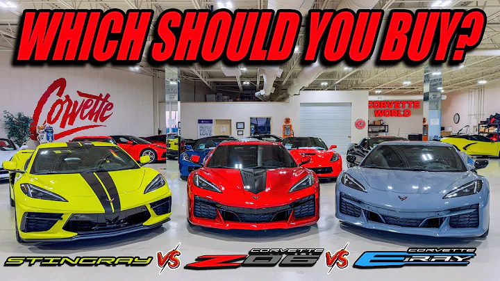 Z06, Eray, or Stingray? The ULTIMATE C8 Corvette Comparison!