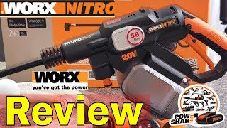 New Worx Hydroshot Nitro 56bar: Pressure Washer Review 2023