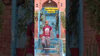 Blue City Lane Jodhpur #jodhpur #bluecity #bluecityjodhpur #blue #shorts #wallpainting #painting #yt