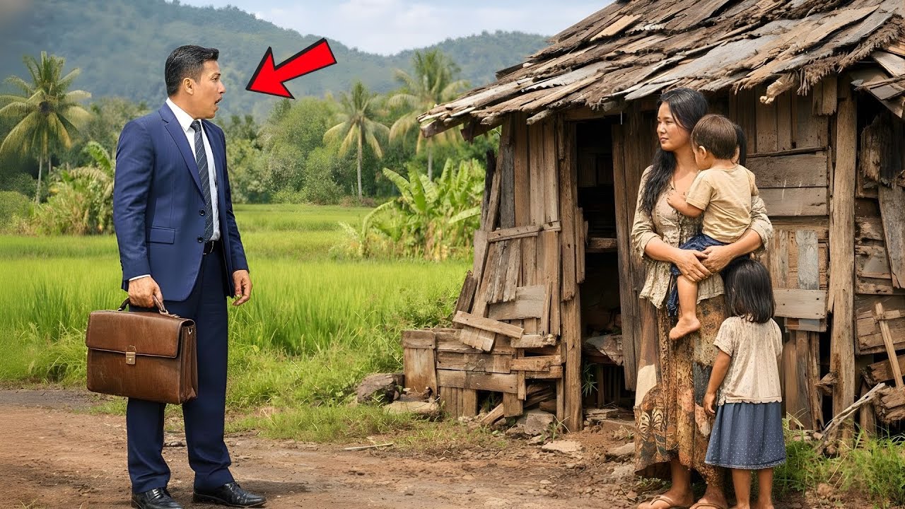 EMPRESÁRIO RICO ENCONTRA MULHER E FILHOS VIVENDO EM SUA ANTIGA CASA… E SUA ATITUDE EMOCIONA TODOS