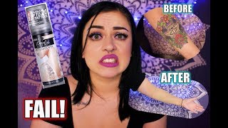 Drugstore Tattoo Cover Up Bairly Sheer