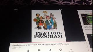 Feature Program (Recess variant)