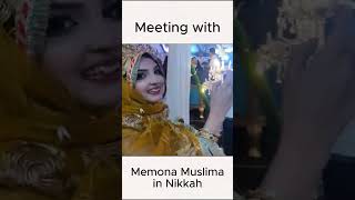 Met with Memoona Muslima