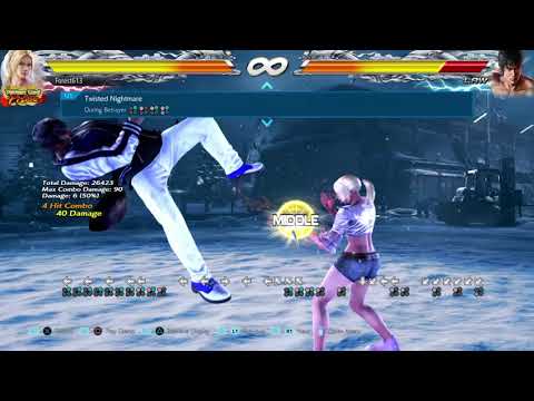 Nina df+2 and uf+2,1 Combos by Forest613 Tekken 7