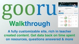 @Gooru Learning Walkthrough u0026 tutorial