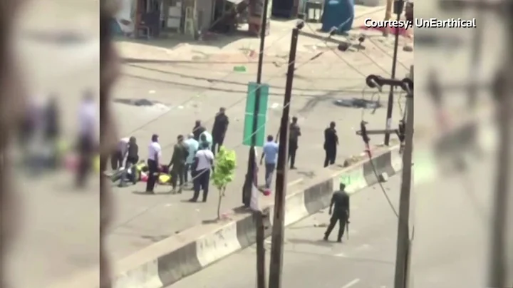 Gunfire heard, fires blaze in Nigeria's Lagos