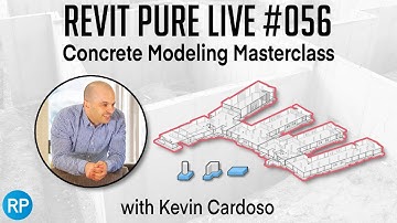 Revit Concrete Modeling Masterclass, with Kevin Cardoso | Revit Pure Live #056