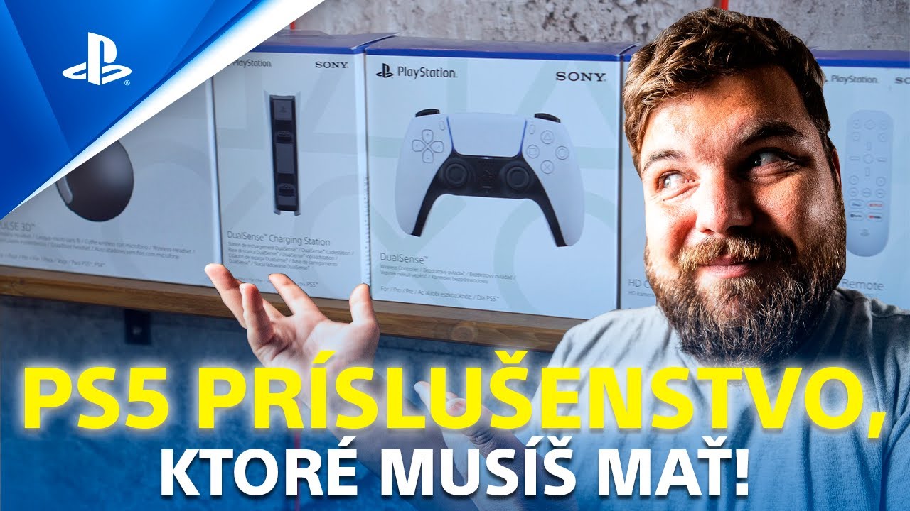 Príslušenstvo k PS5, ktoré musíš mať