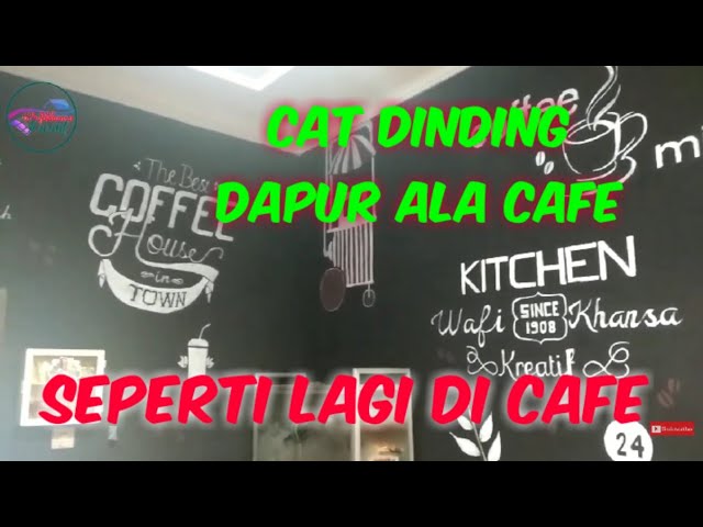 Mantap !! tembok lama dan rusak disulap jadi model cafe #coffeeshop #kedaikopi #cattembok #timelapse class=