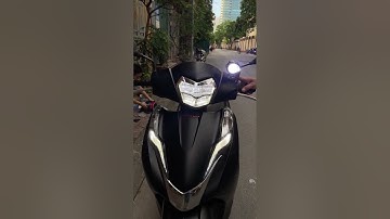 Honda Lead lắp trợ sáng Bi - LED Mini X - Nova 50w