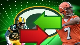 Packers trade damarious randall for deshone kizer from the cleveland
browns!