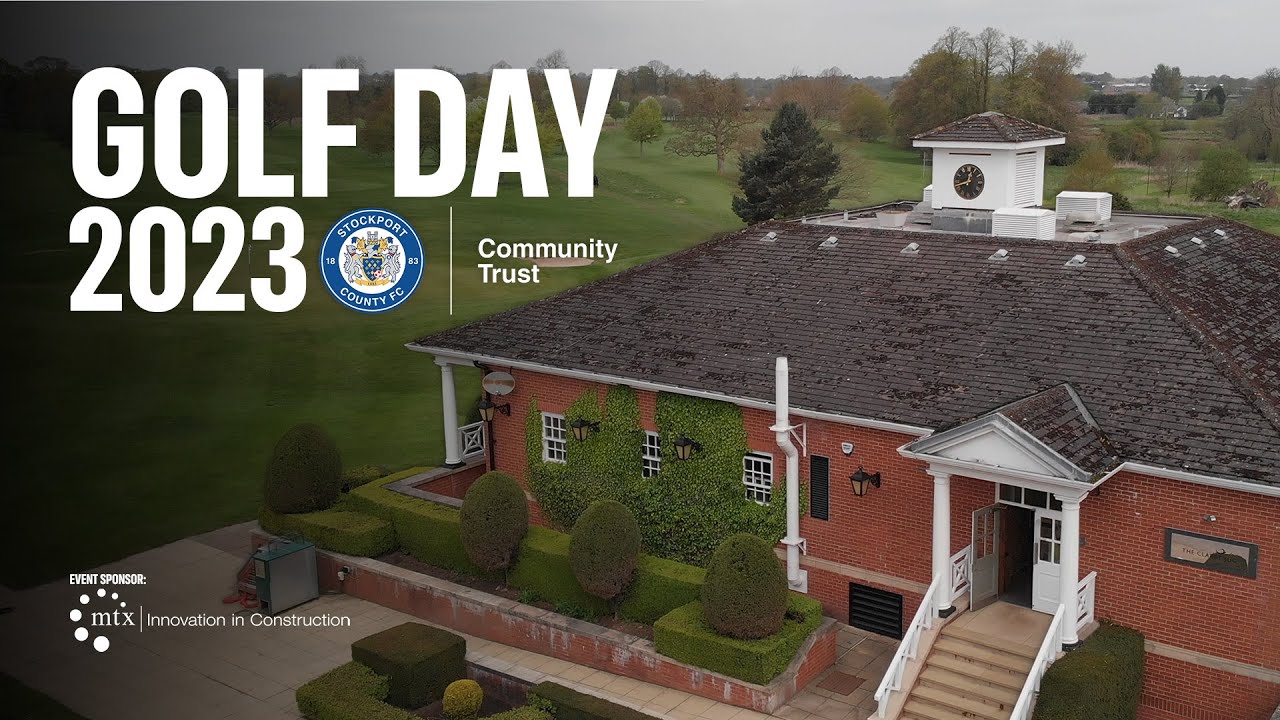 Stockport County Community Trust Golf Day 2023 Mottram Hall YouTube