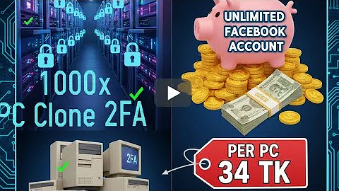 Unlimited PC Clone Account Create  Method🔥🔥 - 2fa hotmail Trust - Ip telegram channel 