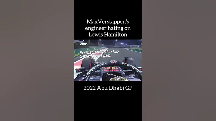 Max Verstappen Hating On Lewis Hamilton | 2022 Abu Dhabi GP - DayDayNews