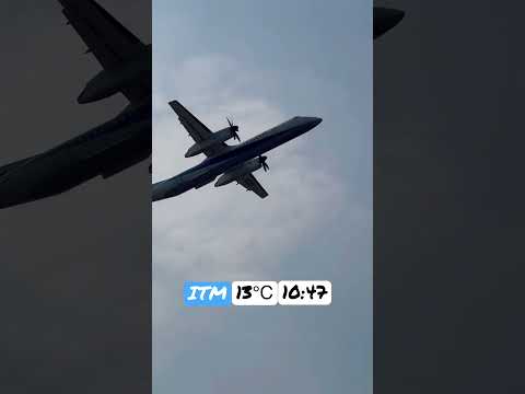 De Havilland Aircraft of Canada ANA Takeoff Osaka International Airport #ana #takeoff #japan