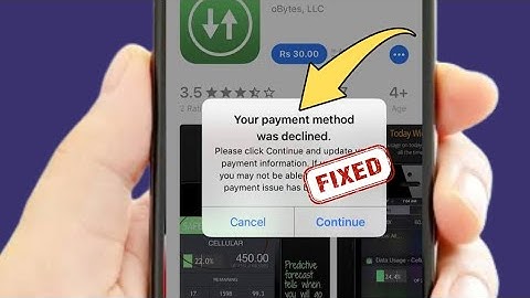 How to Fix Your Payment Method Was Declined App Store | iOS 18 | 2025